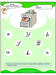 B Sesi Çalışma Sayfaları